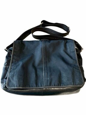 Coach Voyager Travel Series Messenger Bag Black K0782-05304 Crossbody Laptop Bag